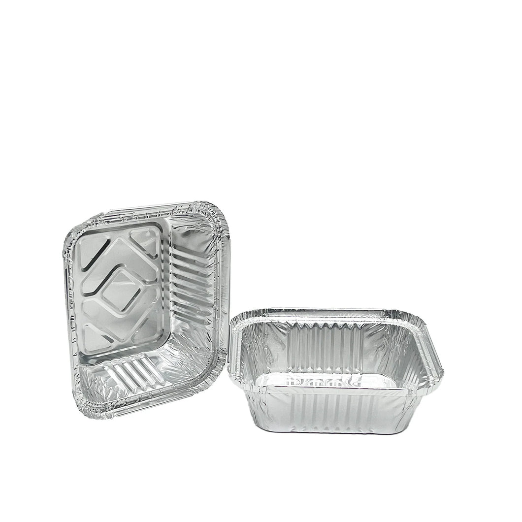 No. 2 Foil Container with Extra Heavy-Duty Lid 1000 Pcs