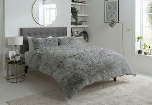Warm Luxury Cuddle Teddy Bear Fleece Duvet Cover Bedding Set
