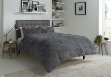 Load image into Gallery viewer, Warm Luxury Cuddle Teddy Bear Fleece Duvet Cover Bedding Set

